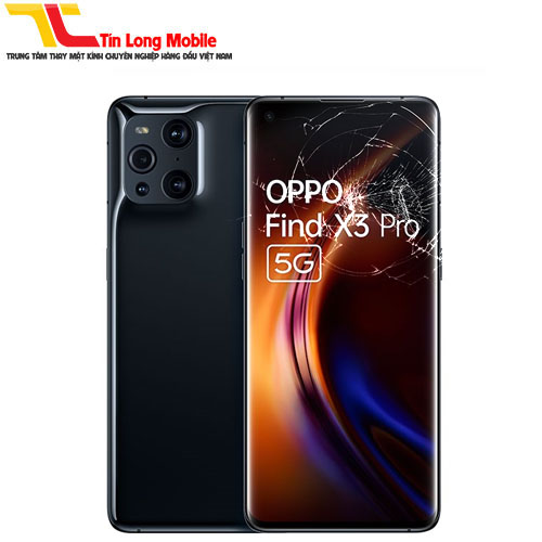 Thay mặt kính Oppo Find X3 Pro  