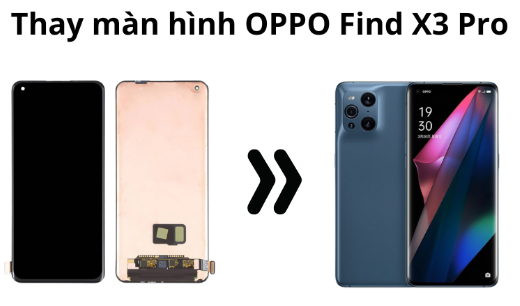 Thay màn hình Oppo Find X3 Pro Giá Rẻ nhất tại Hà Nội